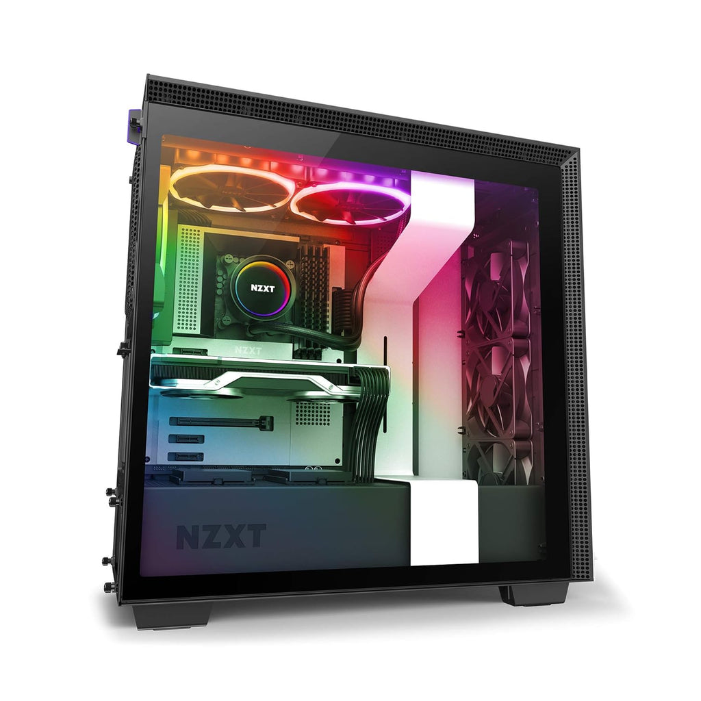 Kraken X63 RGB Black - All-In-One RGB CPU Liquid Cooler with RGB Fans - Infinity Mirror Design - Powered by CAM