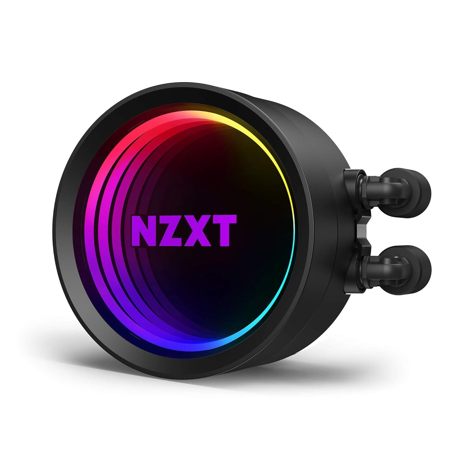Kraken X63 RGB Black - All-In-One RGB CPU Liquid Cooler with RGB Fans - Infinity Mirror Design - Powered by CAM