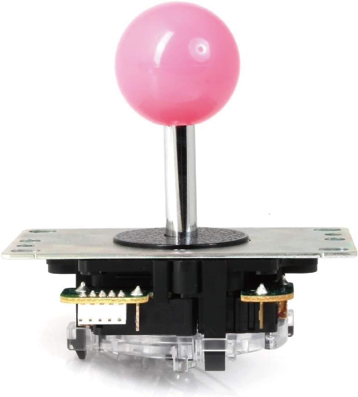 JLF-TP-8YT Joystick Pink Original - for Arcade Jamma Game 4 & 8 Way Adjustable, Compatible with Catz Mad SF4 Tournament Joystick (Pink Ball Top), Use for Arcade Game Machine Cabinet S@NWA